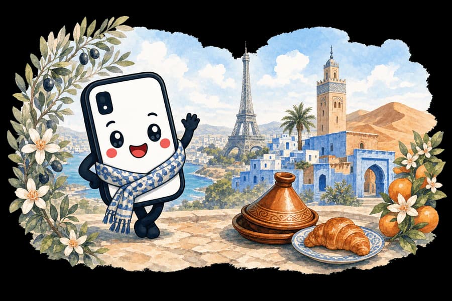 Europe (40+ areas) & Morocco